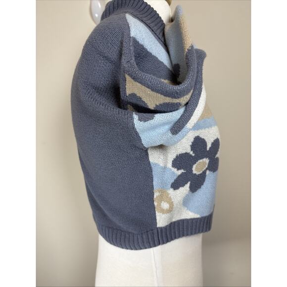 Hollister Y2K Cropped Cardigan Mod Floral Indie Sleaze XS - Picture 4 of 15